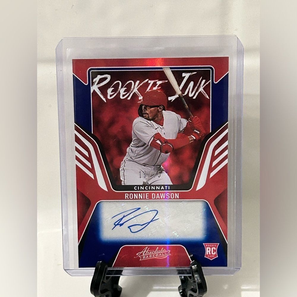 2022 Panini Absolute Ronnie Dawson Rookie Ink Auto Card #AKI-RD #13/75 - Mint